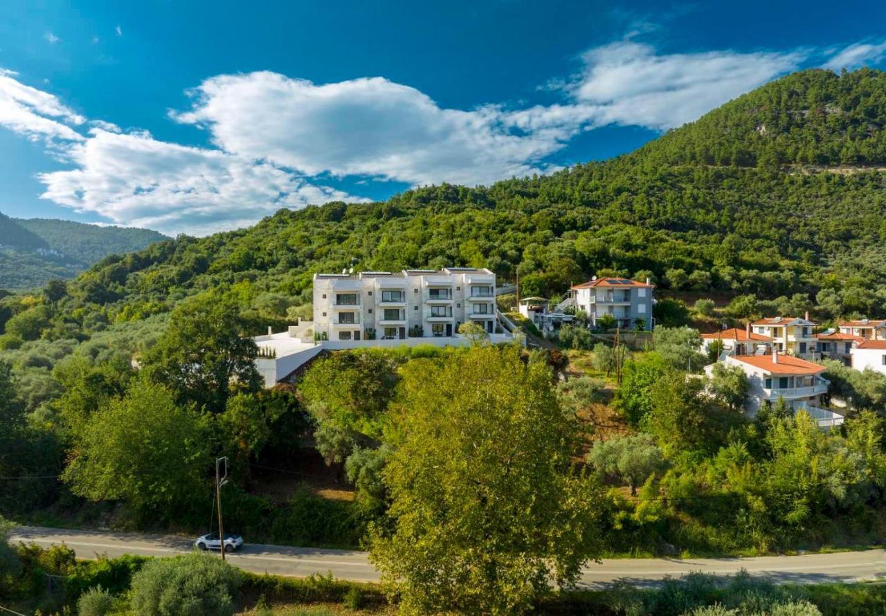 Toska Tower Aparthotel Chrysi Ammoudia Exterior foto